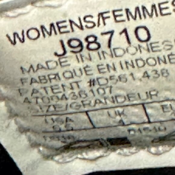 Merrell Womens Wool Slip-On Shoes With Adjustable Strap Gray Size Comfortable - Picture 10 of 11